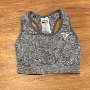 Gymshark Heathered Gray Sports Bra